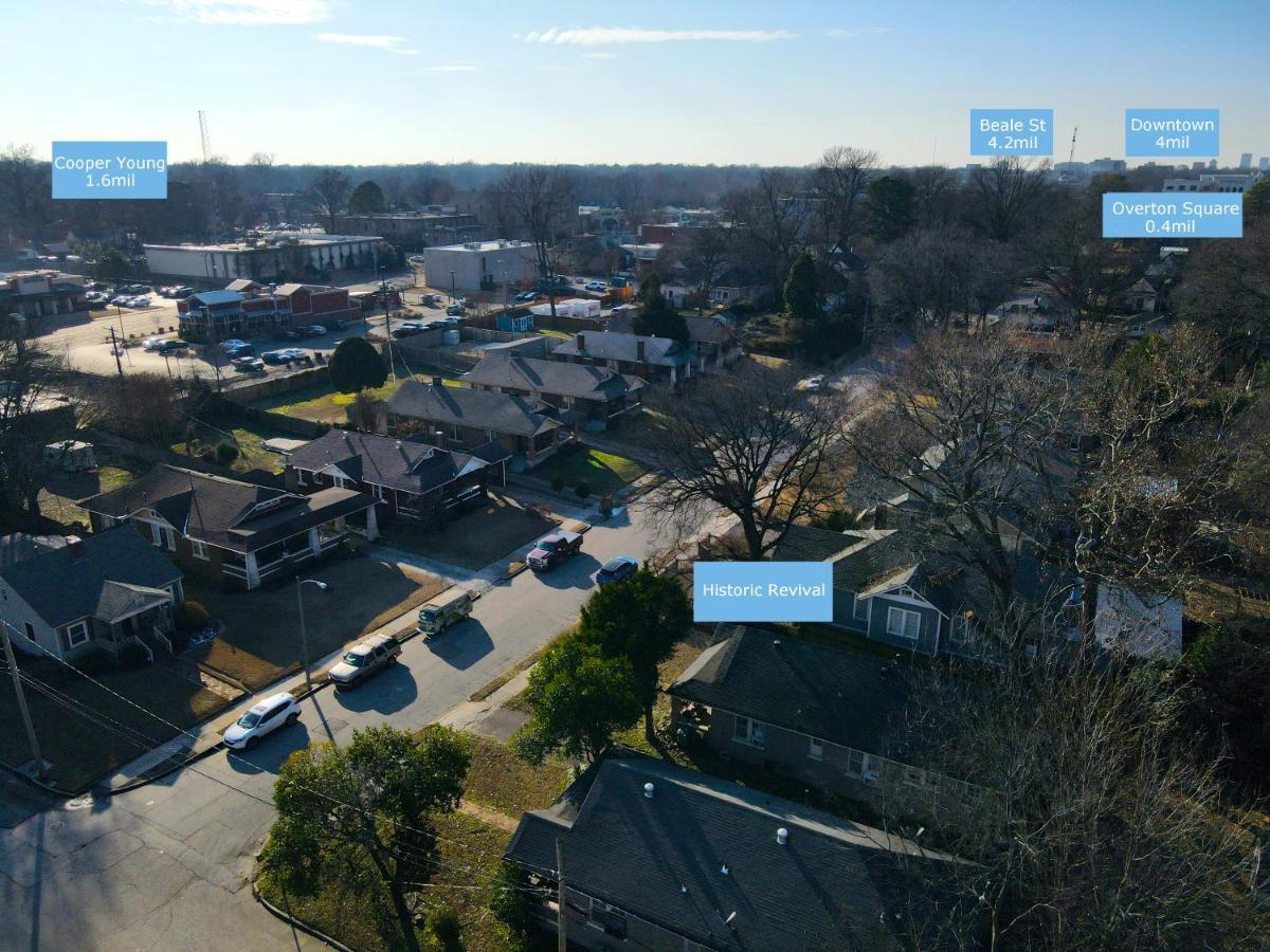 Historic Revival Midtown Memphis Duplex 64 Yes Pets Fast Wifi Free Parking Villa Exterior photo